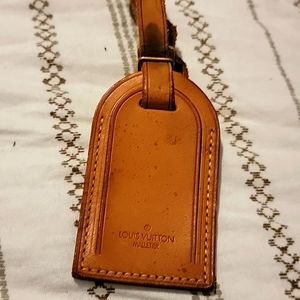 Vintage Louis Vuitton Luggage tag